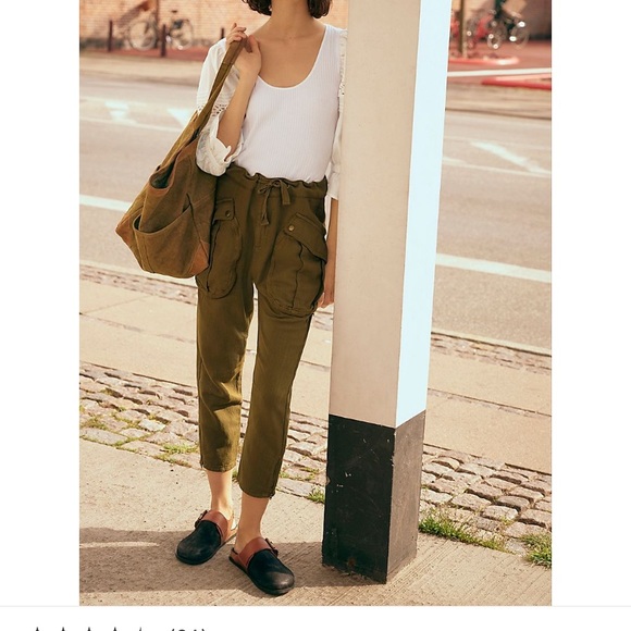 Free People Pants - Free People slouchy cargo pant